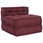 Pouffes Modulares 4 pcs Tela Burdeos de , Cojines para sillas y sofás - Ref: Foro24-3315073, Precio: 554,16 €, Descuento: %