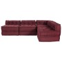 Pouffes Modulares 4 pcs Tela Burdeos de , Cojines para sillas y sofás - Ref: Foro24-3315073, Precio: 554,16 €, Descuento: %