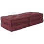 Poufs Modulares 2 pcs de Tela Burdeos de , Cojines para sillas y sofás - Ref: Foro24-3315075, Precio: 223,33 €, Descuento: %