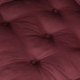 Poufs Modulares 2 pcs de Tela Burdeos de , Cojines para sillas y sofás - Ref: Foro24-3315075, Precio: 223,33 €, Descuento: %