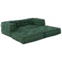 Poufs Modulares 2 pcs Tela Verde de , Cojines para sillas y sofás - Ref: Foro24-3315076, Precio: 289,87 €, Descuento: %