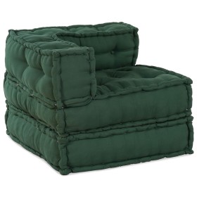Poufs Modulares 3 pcs Tela Verde de , Cojines para sillas y sofás - Ref: Foro24-3315077, Precio: 426,88 €, Descuento: %
