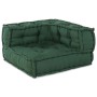 Poufs Modulares 4 pcs Tela Verde de , Cojines para sillas y sofás - Ref: Foro24-3315078, Precio: 540,88 €, Descuento: %