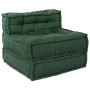 Pouffes Modulares 4 pcs Tela Verde de , Cojines para sillas y sofás - Ref: Foro24-3315079, Precio: 525,47 €, Descuento: %