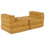 Poufs Modulares 4 pcs Amarillo Tela de , Cojines para sillas y sofás - Ref: Foro24-3315084, Precio: 497,38 €, Descuento: %