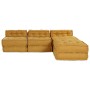 Poufs Modulares 4 pcs Amarillo Tela de , Cojines para sillas y sofás - Ref: Foro24-3315084, Precio: 497,38 €, Descuento: %