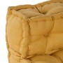 Poufs Modulares 4 pcs Amarillo Tela de , Cojines para sillas y sofás - Ref: Foro24-3315084, Precio: 497,38 €, Descuento: %