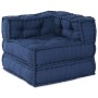 Poufs Modulares 2 pcs de tela índigo de , Cojines para sillas y sofás - Ref: Foro24-3315086, Precio: 282,72 €, Descuento: %