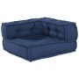 Poufs Modulares 2 pcs de tela índigo de , Cojines para sillas y sofás - Ref: Foro24-3315086, Precio: 282,72 €, Descuento: %