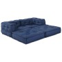Poufs Modulares 2 pcs de tela índigo de , Cojines para sillas y sofás - Ref: Foro24-3315086, Precio: 282,72 €, Descuento: %