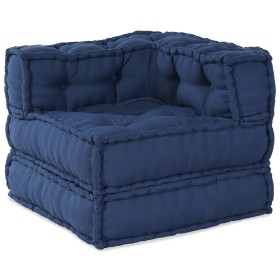 Poufs Modulares de 3 piezas en Tela Índigo de , Cojines para sillas y sofás - Ref: Foro24-3315087, Precio: 405,17 €, Descuent...