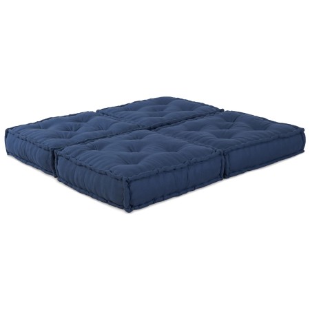 Poufs Modulares 2 pcs Tela Índigo de , Cojines para sillas y sofás - Ref: Foro24-3315090, Precio: 223,33 €, Descuento: %