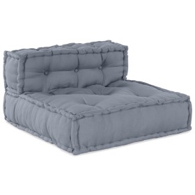Sofá modular de 3 plazas convertible en tela gris de , Cojines para sillas y sofás - Ref: Foro24-3315092, Precio: 402,75 €, D...