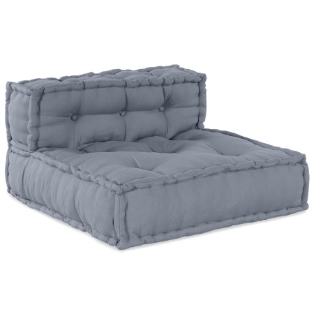 Sofá Modular Transformable de 4 Plazas en Tela Gris de , Cojines para sillas y sofás - Ref: Foro24-3315093, Precio: 518,98 €,...