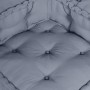 Sofá Modular Transformable de 4 Plazas en Tela Gris de , Cojines para sillas y sofás - Ref: Foro24-3315093, Precio: 518,98 €,...