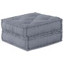 Pouffe Modular Sofá de 2 Plazas Convertible en Tela Gris de , Cojines para sillas y sofás - Ref: Foro24-3315095, Precio: 227,...