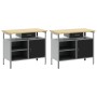 Juego de Banco de Trabajo de 2 Piezas en Acero Negro de , Mesas de trabajo - Ref: Foro24-3321388, Precio: 372,72 €, Descuento: %