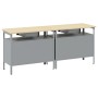 Juego de Banco de Trabajo de 2 Piezas en Acero Negro de , Mesas de trabajo - Ref: Foro24-3321388, Precio: 372,72 €, Descuento: %