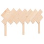 Estructura de cama con cabecero madera maciza 140x200 cm de vidaXL, Camas y somieres - Ref: Foro24-3195286, Precio: 122,45 €,...