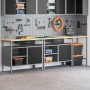 Conjunto de Banco de Trabajo de 3 Piezas en Acero Rojo de , Mesas de trabajo - Ref: Foro24-3321396, Precio: 406,97 €, Descuen...