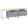 Conjunto de Banco de Trabajo de 3 Piezas en Acero Rojo de , Mesas de trabajo - Ref: Foro24-3321396, Precio: 406,97 €, Descuen...