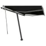 Toldo de pie retráctil manual gris antracita 350x250 cm de vidaXL, Toldos - Ref: Foro24-3069719, Precio: 355,93 €, Descuento: %
