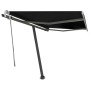 Toldo de pie retráctil manual gris antracita 350x250 cm de vidaXL, Toldos - Ref: Foro24-3069719, Precio: 338,13 €, Descuento: %