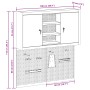Set de Gabinete y Tablero de Herramientas de 3 Piezas Montado en la Pared Metal Negro de , Organización y almacenamiento de h...
