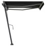 Toldo de pie retráctil manual gris antracita 350x250 cm de vidaXL, Toldos - Ref: Foro24-3069719, Precio: 338,13 €, Descuento: %