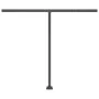 Toldo de pie retráctil manual gris antracita 350x250 cm de vidaXL, Toldos - Ref: Foro24-3069719, Precio: 355,93 €, Descuento: %