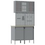 Juego de Banco de Trabajo de 6 Piezas de Acero Rojo de , Mesas de trabajo - Ref: Foro24-3321419, Precio: 371,85 €, Descuento: %
