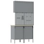 Juego de Banco de Trabajo de 5 Piezas Rojo Acero de , Mesas de trabajo - Ref: Foro24-3321421, Precio: 409,52 €, Descuento: %