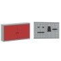 Conjunto de Banco de Trabajo de 5 Piezas Rojo Acero de , Mesas de trabajo - Ref: Foro24-3321425, Precio: 385,49 €, Descuento: %