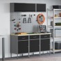 Set de Banco de Trabajo de 8 Piezas - Acero Negro de , Mesas de trabajo - Ref: Foro24-3321432, Precio: 580,49 €, Descuento: %