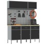 Set de Banco de Trabajo de 8 Piezas - Acero Negro de , Mesas de trabajo - Ref: Foro24-3321432, Precio: 580,49 €, Descuento: %