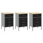 Set de Banco de Trabajo de 7 Piezas Acero Negro de , Mesas de trabajo - Ref: Foro24-3321436, Precio: 609,82 €, Descuento: %