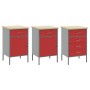 Set de banco de trabajo de 8 piezas Rojo Acero de , Mesas de trabajo - Ref: Foro24-3321445, Precio: 579,53 €, Descuento: %