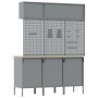 Set de banco de trabajo de 8 piezas Rojo Acero de , Mesas de trabajo - Ref: Foro24-3321445, Precio: 579,53 €, Descuento: %