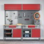 Conjunto de banco de trabajo de 8 piezas en acero rojo de , Mesas de trabajo - Ref: Foro24-3321499, Precio: 587,98 €, Descuen...