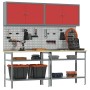 Set de Banco de Trabajo de 8 Piezas Gris Acero de , Mesas de trabajo - Ref: Foro24-3321501, Precio: 445,91 €, Descuento: %