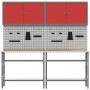 Set de Banco de Trabajo de 8 Piezas Gris Acero de , Mesas de trabajo - Ref: Foro24-3321501, Precio: 445,91 €, Descuento: %