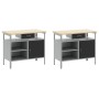 Conjunto de Banco de Trabajo de 8 Piezas Gris Acero de , Mesas de trabajo - Ref: Foro24-3321502, Precio: 430,46 €, Descuento: %