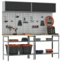 Juego de Banco de Trabajo de 8 Piezas en Acero Gris de , Mesas de trabajo - Ref: Foro24-3321504, Precio: 461,19 €, Descuento: %