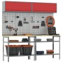 Juego de banco de trabajo de 8 piezas de acero gris de , Mesas de trabajo - Ref: Foro24-3321505, Precio: 452,66 €, Descuento: %