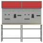 Juego de banco de trabajo de 8 piezas de acero gris de , Mesas de trabajo - Ref: Foro24-3321505, Precio: 452,66 €, Descuento: %