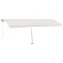 Cream automatic standing awning 600x300 cm by vidaXL, Awnings - Ref: Foro24-3069607, Price: 648,71 €, Discount: %