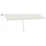 Toldo de pie automático crema 600x300 cm de vidaXL, Toldos - Ref: Foro24-3069607, Precio: 626,34 €, Descuento: %