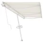 Cream automatic standing awning 600x300 cm by vidaXL, Awnings - Ref: Foro24-3069607, Price: 648,71 €, Discount: %