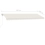 Toldo de pie automático crema 600x300 cm de vidaXL, Toldos - Ref: Foro24-3069607, Precio: 626,34 €, Descuento: %