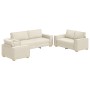 Sofá de 3 Piezas de con Cojines de Lino de , Sofás - Ref: Foro24-3324604, Precio: 676,61 €, Descuento: %